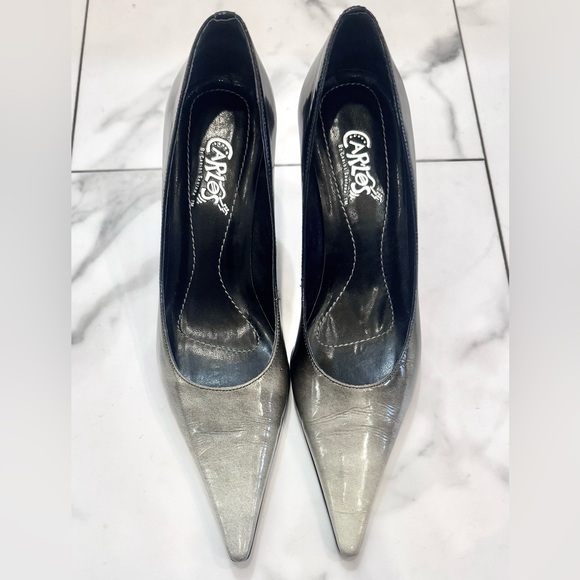 🖤🩶 Carlos Patent Leather Ombré Heels! - Picture 10 of 10